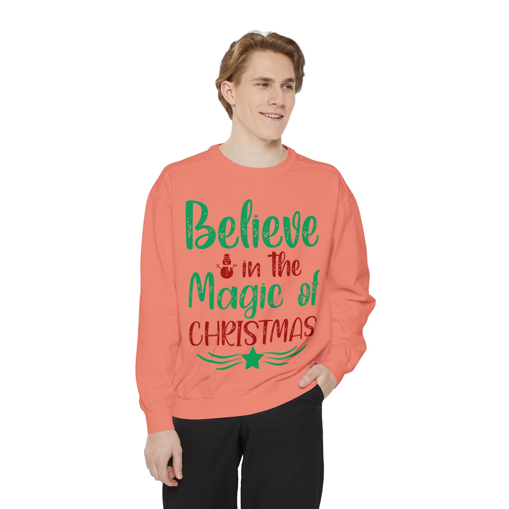 Unisex Garment-Dyed Sweatshirt